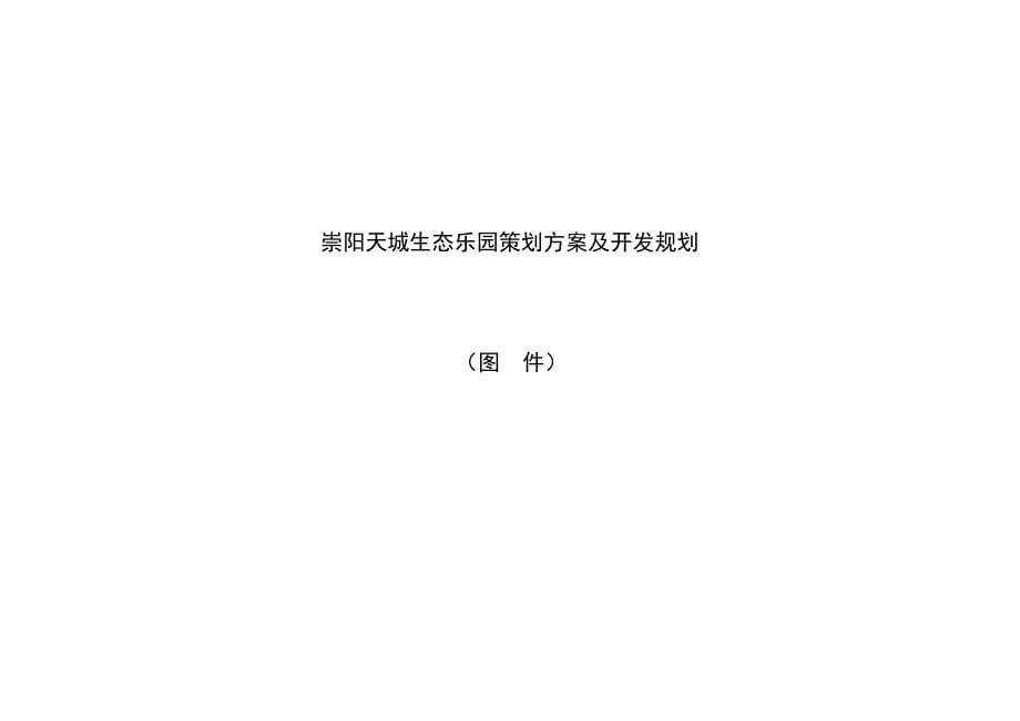 崇阳天城生态乐园策划方案及开发规划_第5页