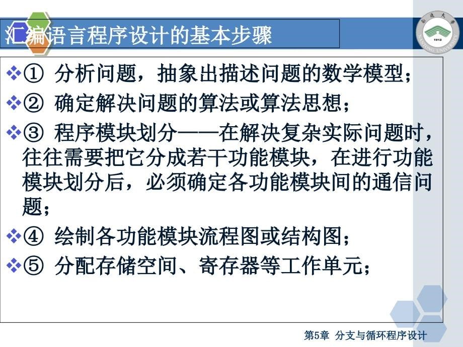 第5章 8086汇编语言程序设计_第5页