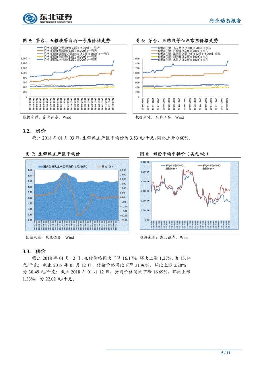 食品饮料行业动态报告：龙头再创新高，低估值标的估值修复_第5页