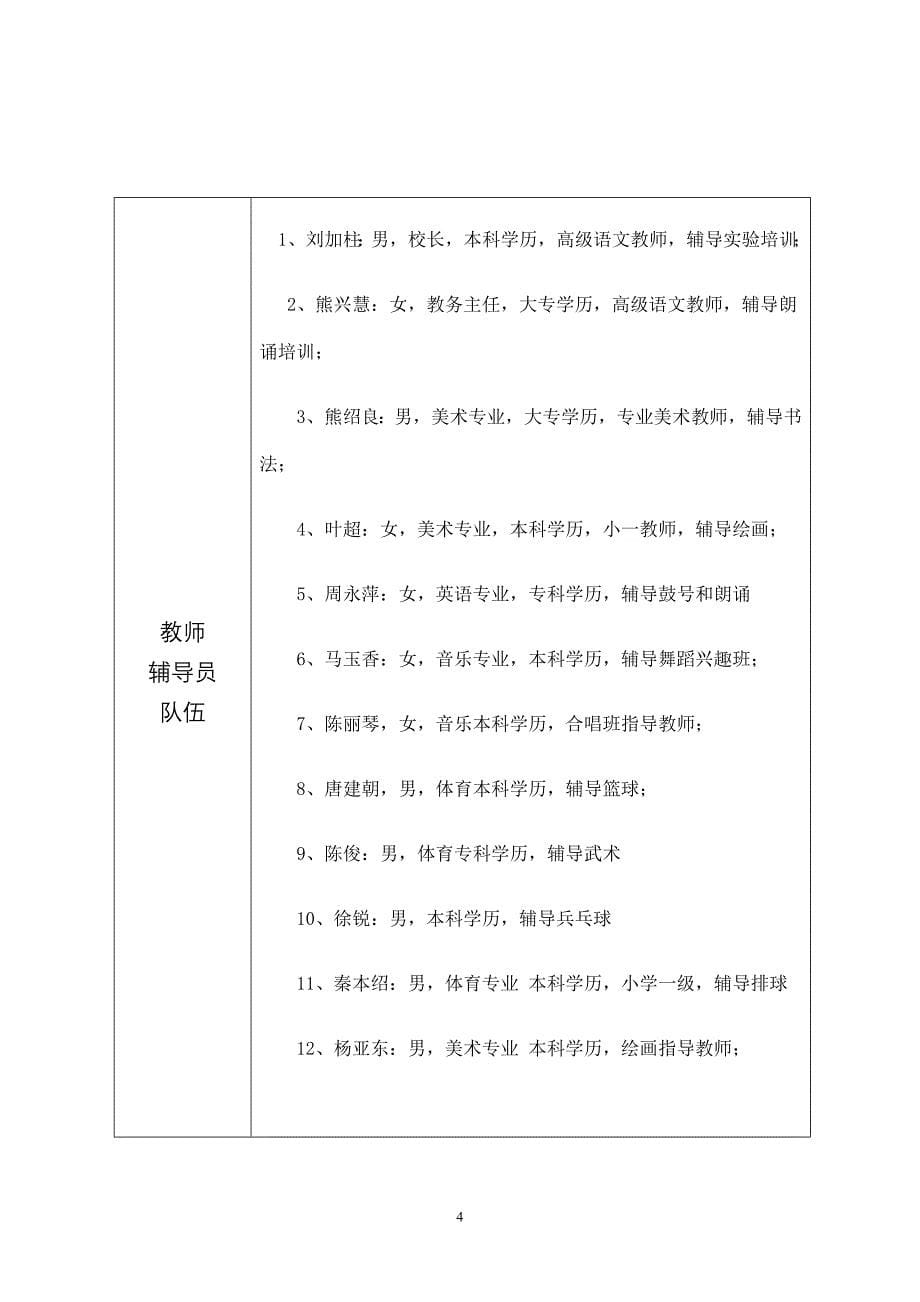 乡村学校少年宫一校一档表格_第5页