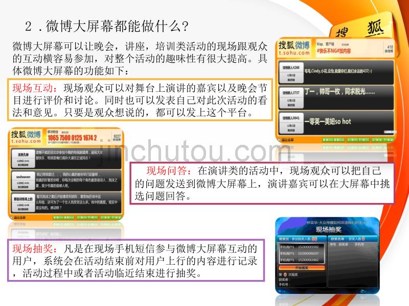 搜狐微博大屏幕校园合作方案_第3页