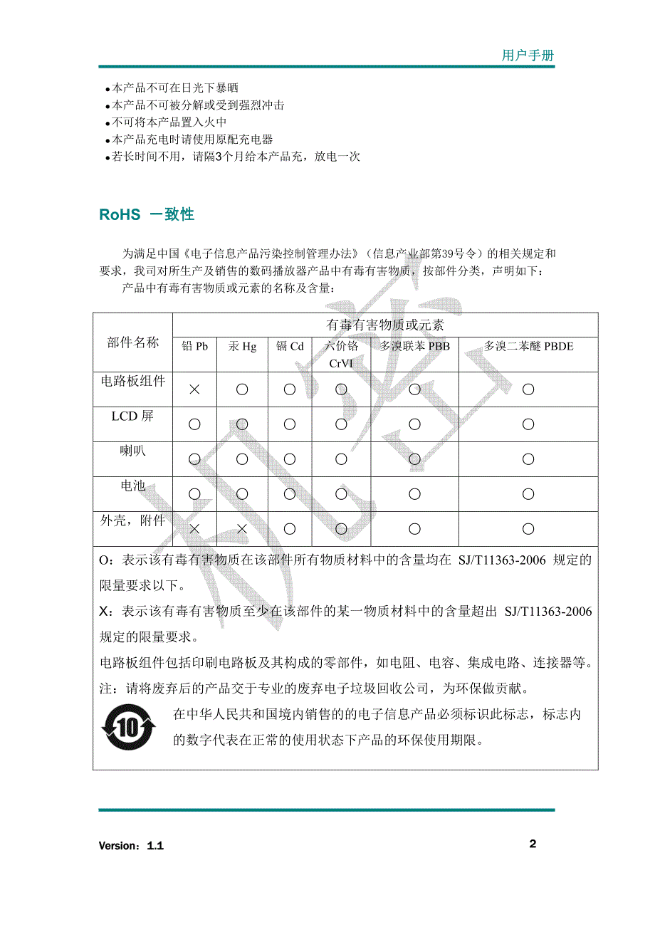 爱国者数码伴侣王 U悦系列说明书 V_第3页