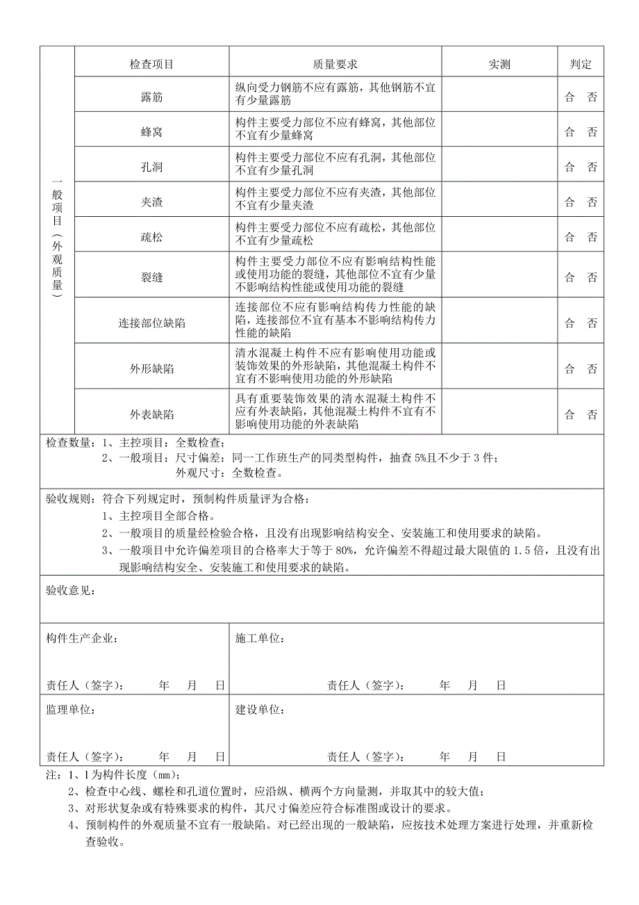 PC构件质量验收表7.18_第2页