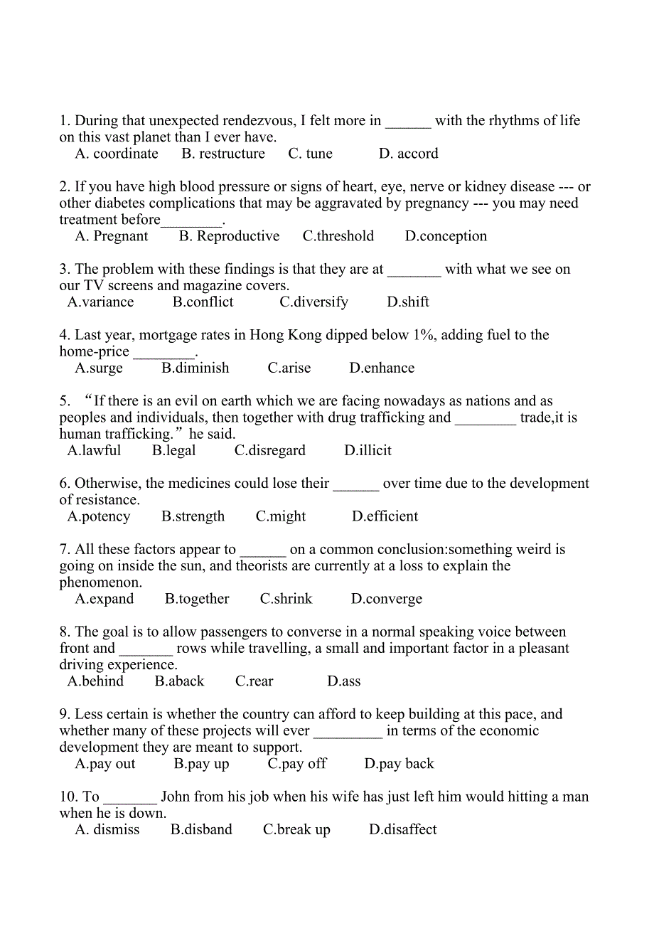 英语 vocabulary_第4页