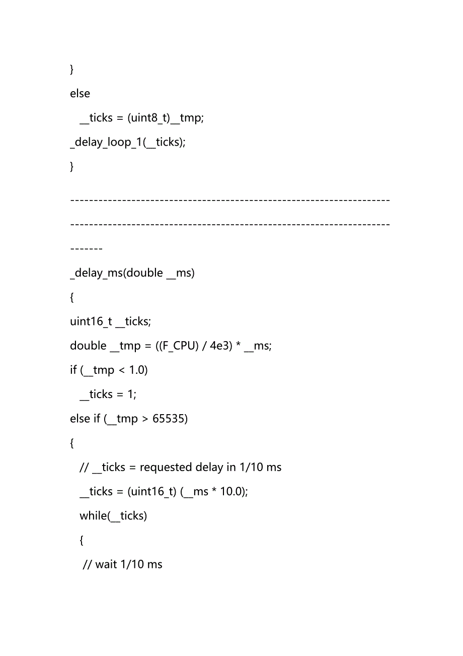 avr 中 delay 函数的调用注意事项!delay_ns delay_ms_第2页