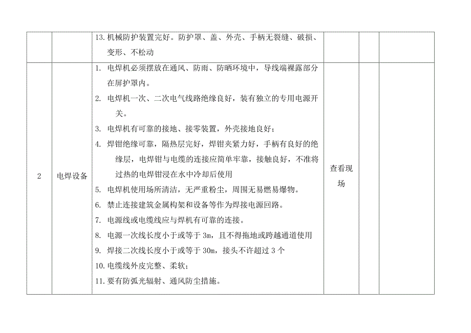 机械设备安全检查表_第3页