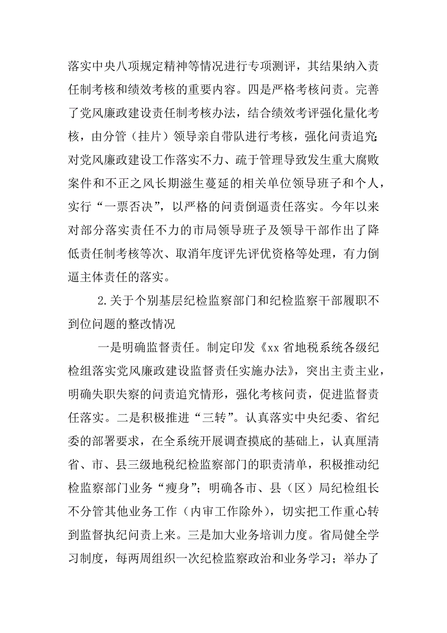 地方税务局党组巡视整改情况报告_第4页