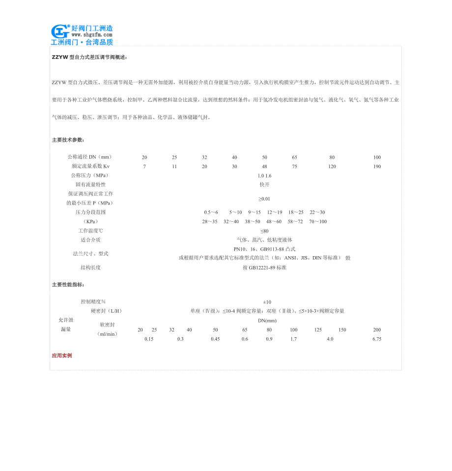 自力式差压调节阀ZZYW型自力式差压调节阀_第2页