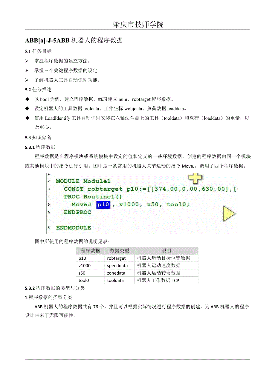 abb机器人的程序数据_第1页