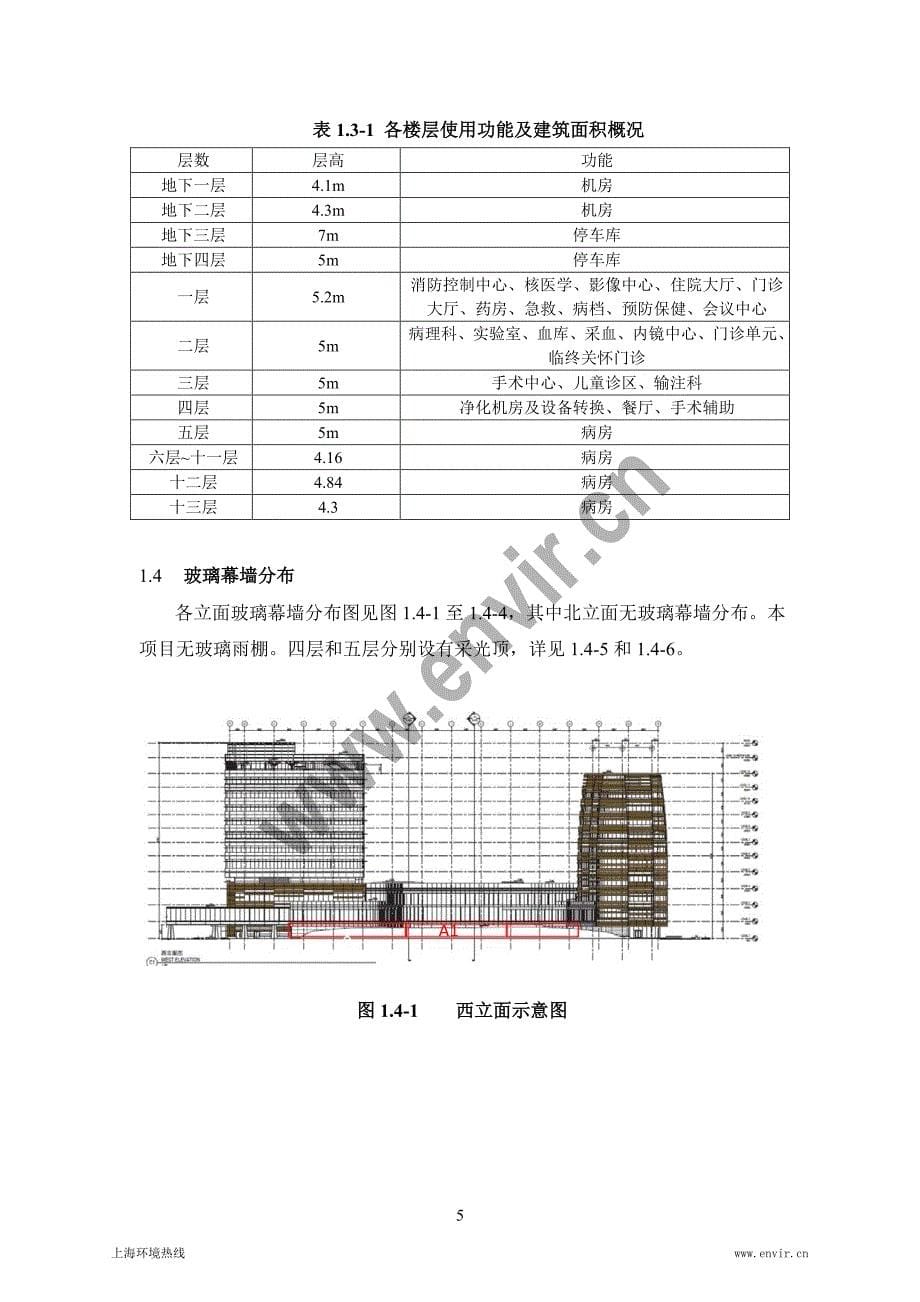 上海泰和诚肿瘤医院项目外立面幕墙光评工_第5页