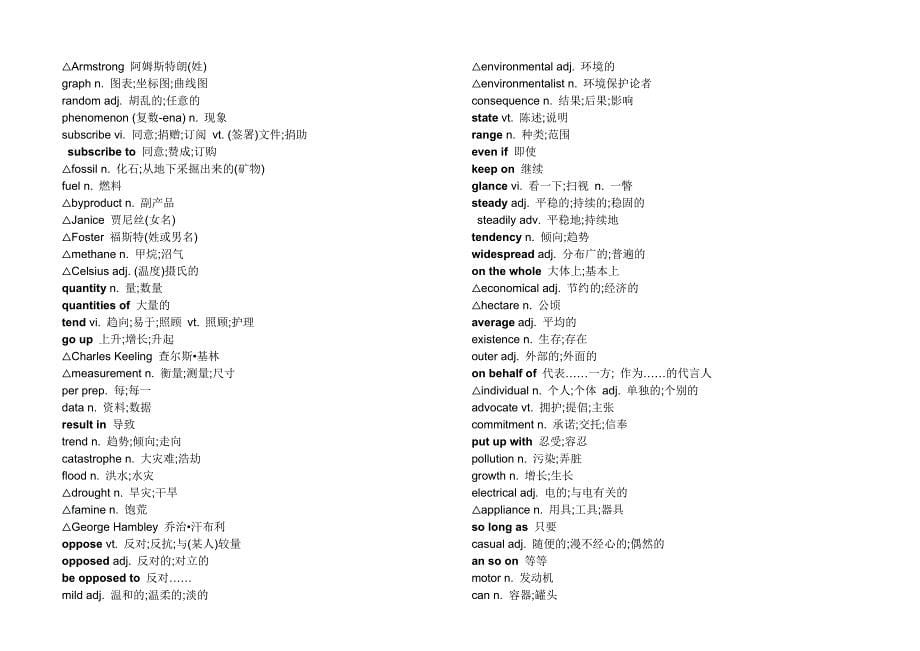 新课标英语选修6-选修8单词_第5页