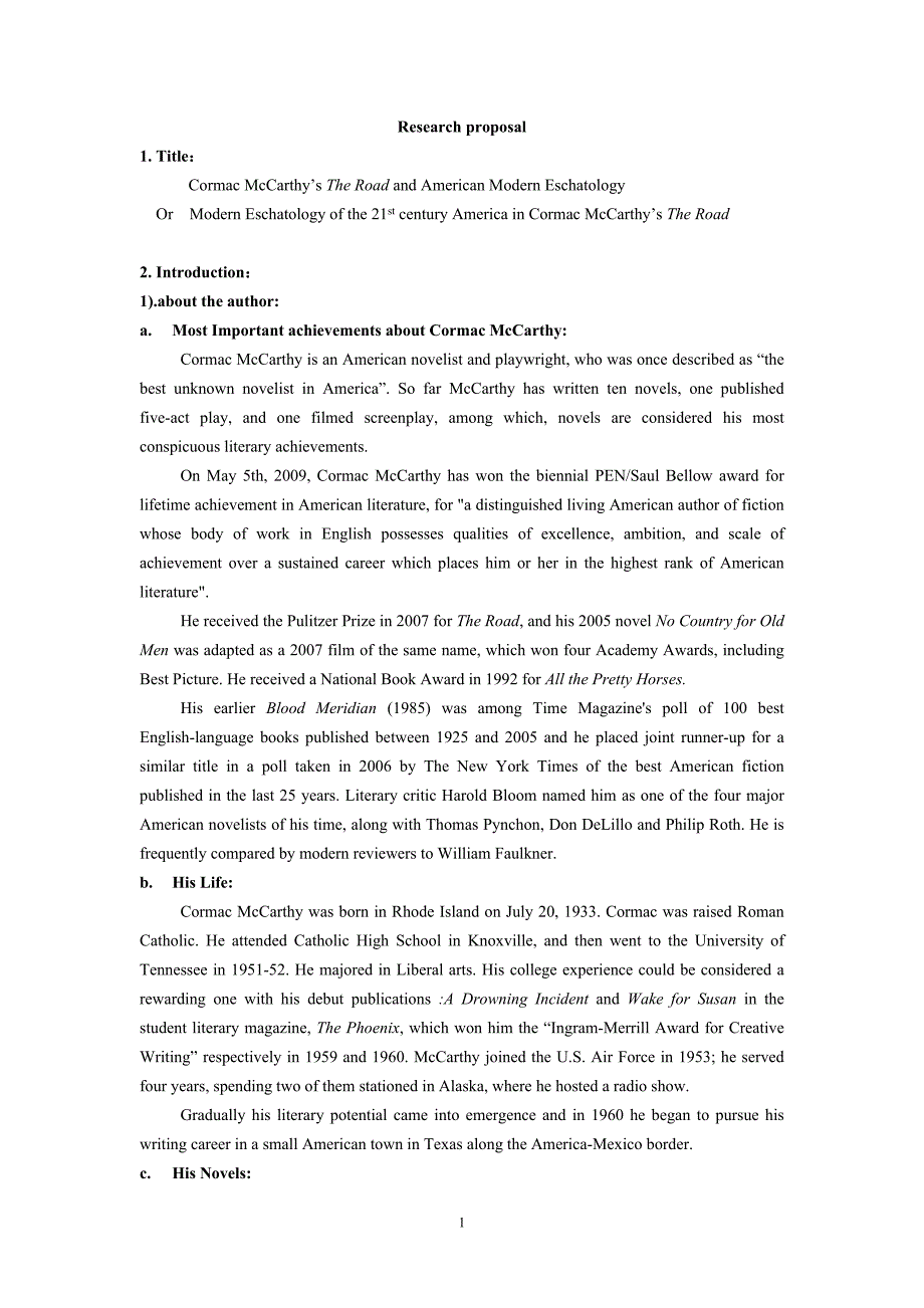 research proposal范文_第1页