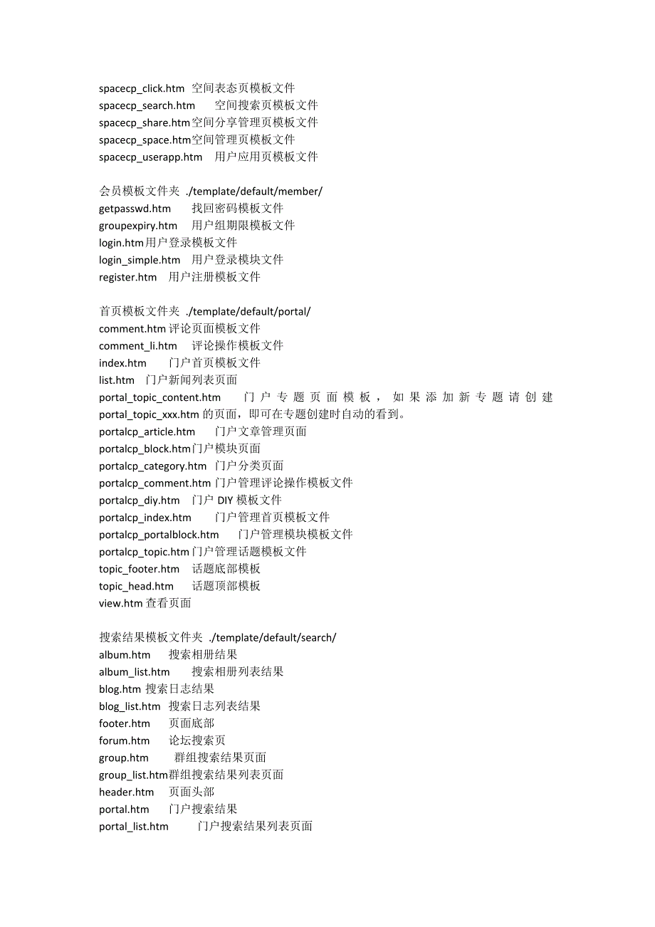 discuzx模版代码 对照表_第4页