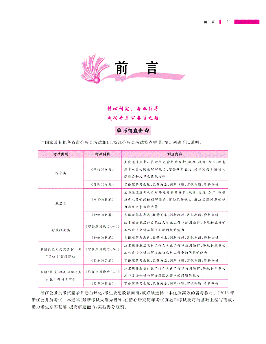 精心研究,专业指导成功开启公务员之路_第1页