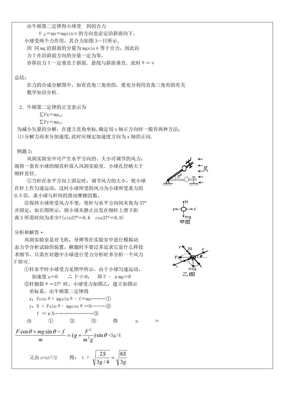 高一物理：受力分析专题训练_第5页