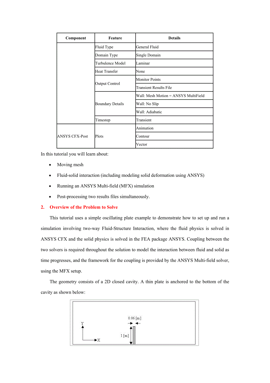 ansys原版流固耦合计算实例_第2页