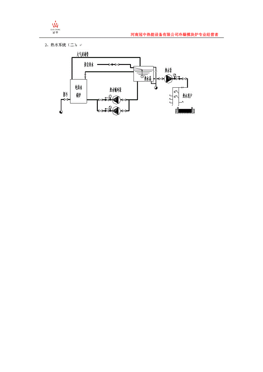 电加热热水锅炉安装流程示意_第4页