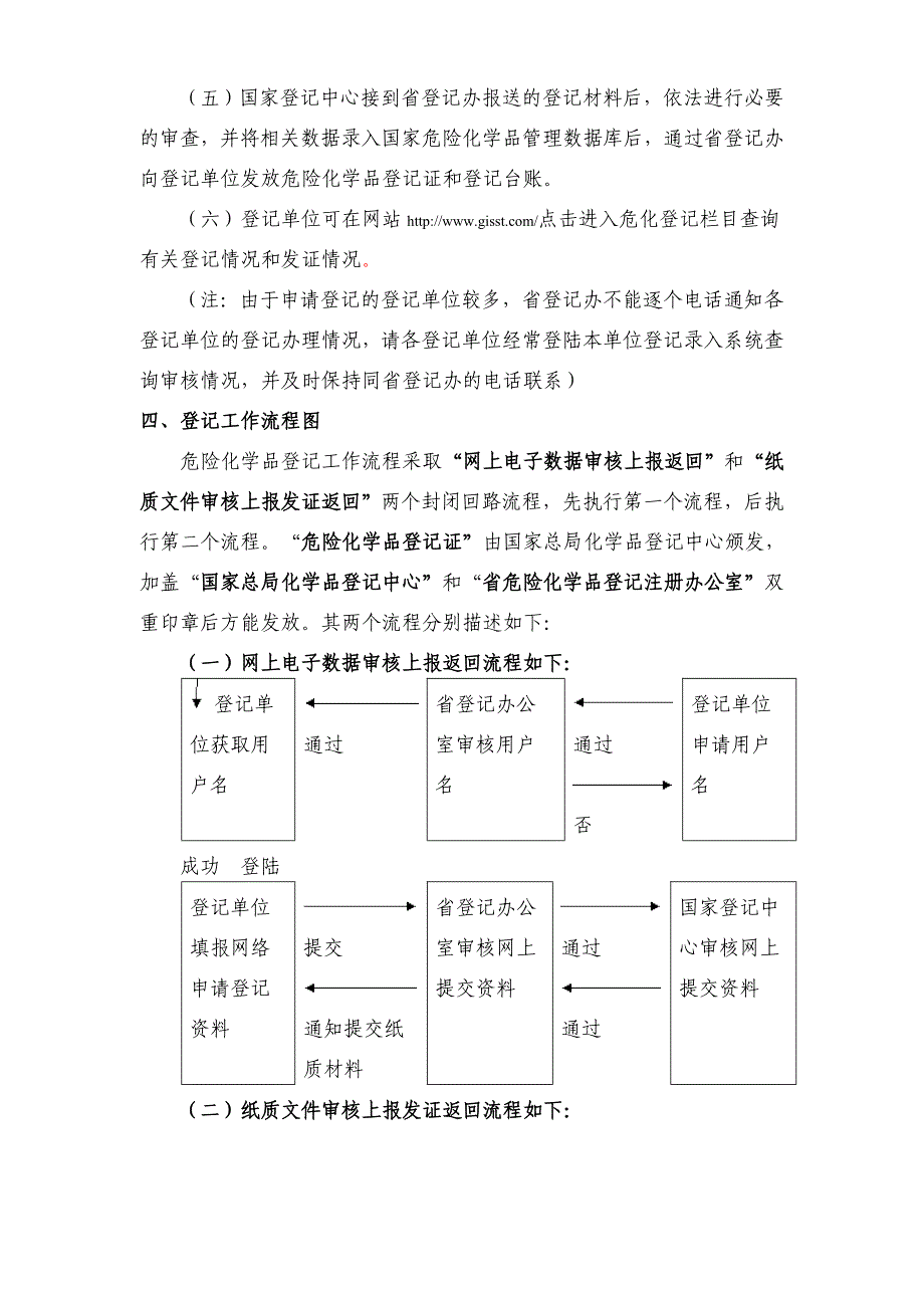 危险化学品登记工作程序和流程_第4页