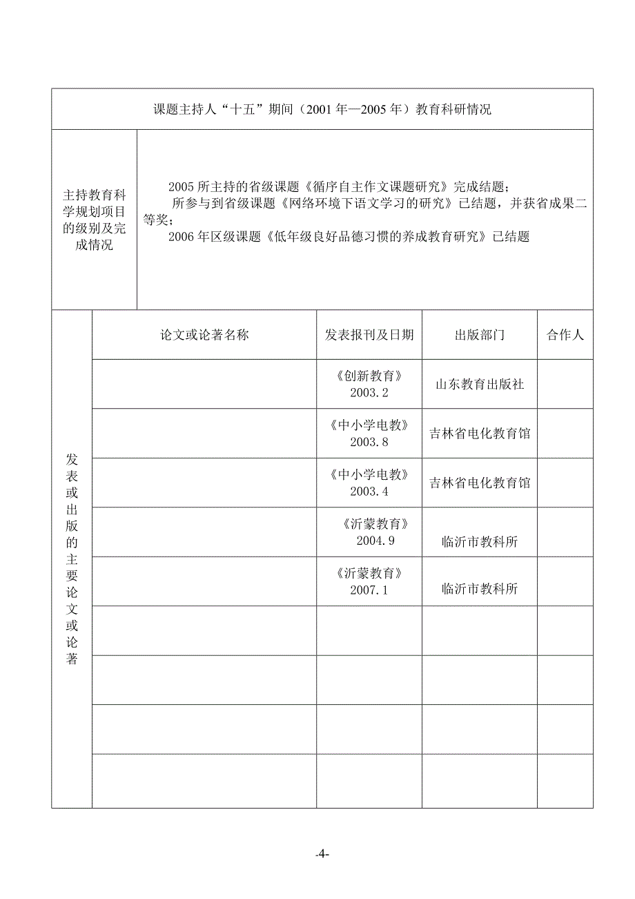 小学课题：小学校本课程的开发与管理研究方案_第4页