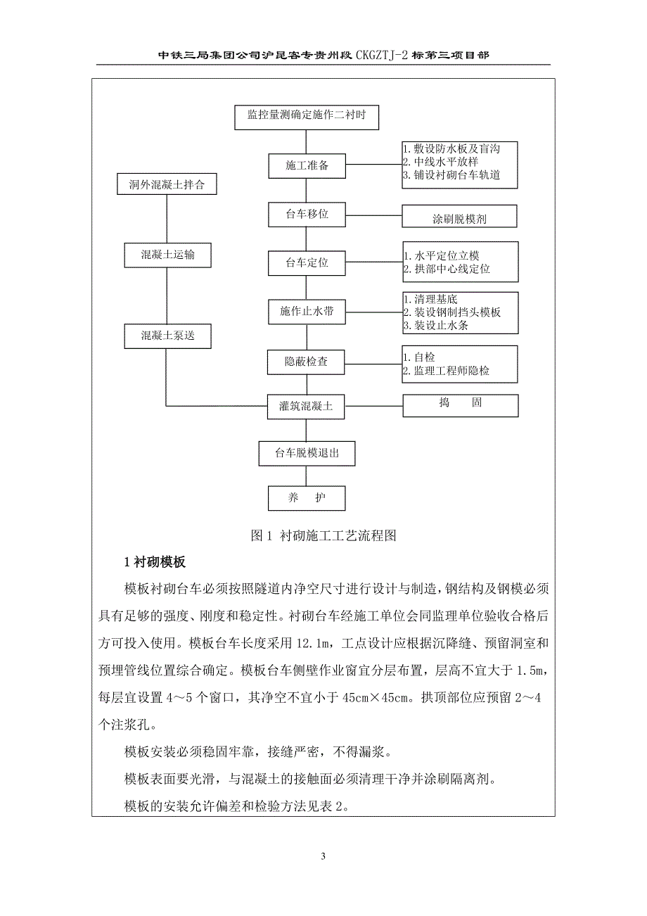 隧道二衬技术交底_第3页