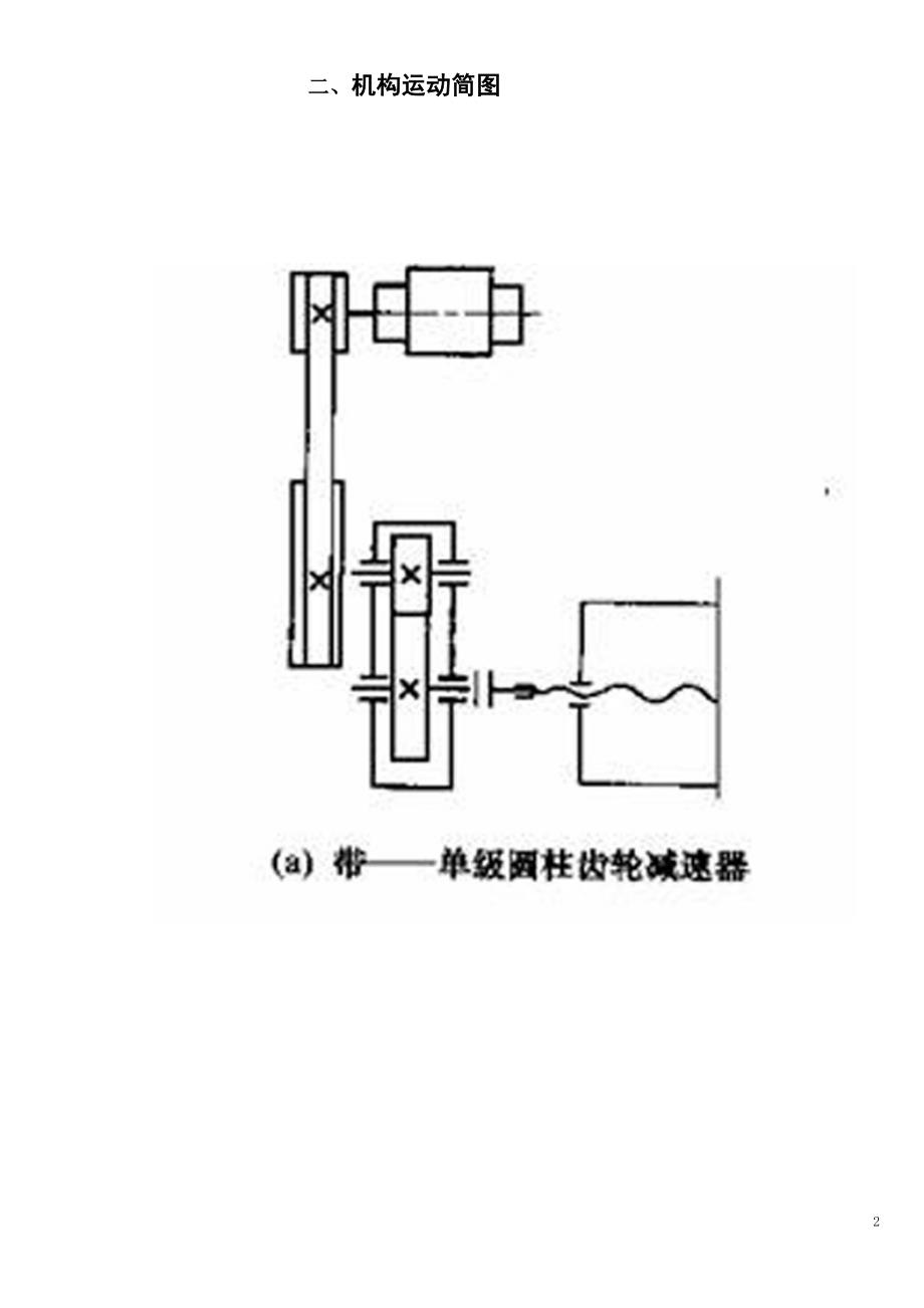 一级斜齿圆柱齿轮减速器课程设计_第2页