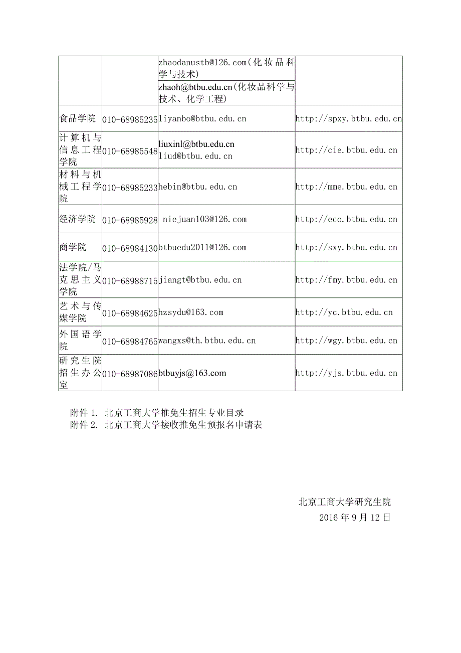 北京工商大学接收推免生章程_第4页