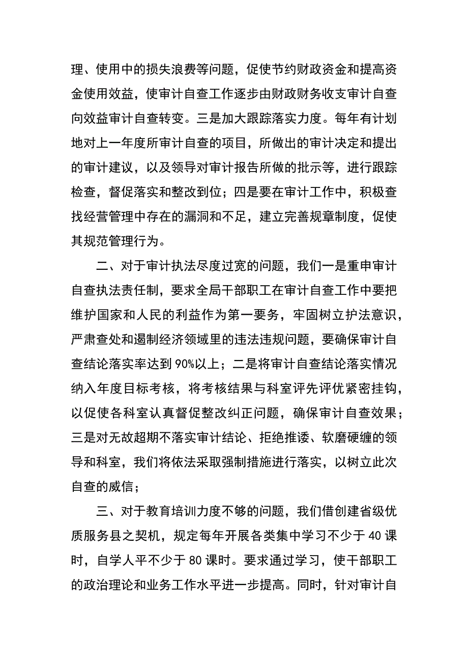 计生局经济责任审计自查报告_第4页