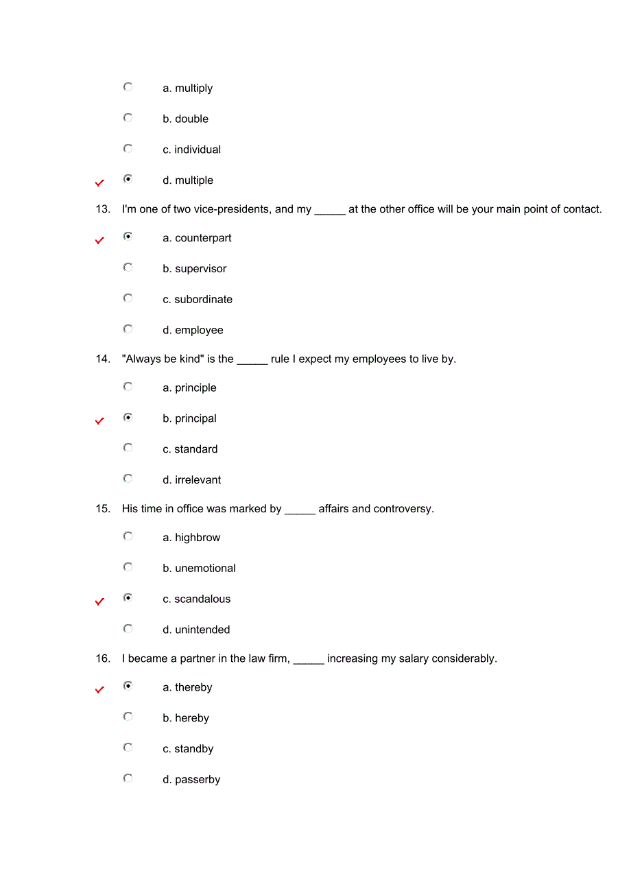 新标准大学英语综合教程4_unit_test_5_答案_第3页