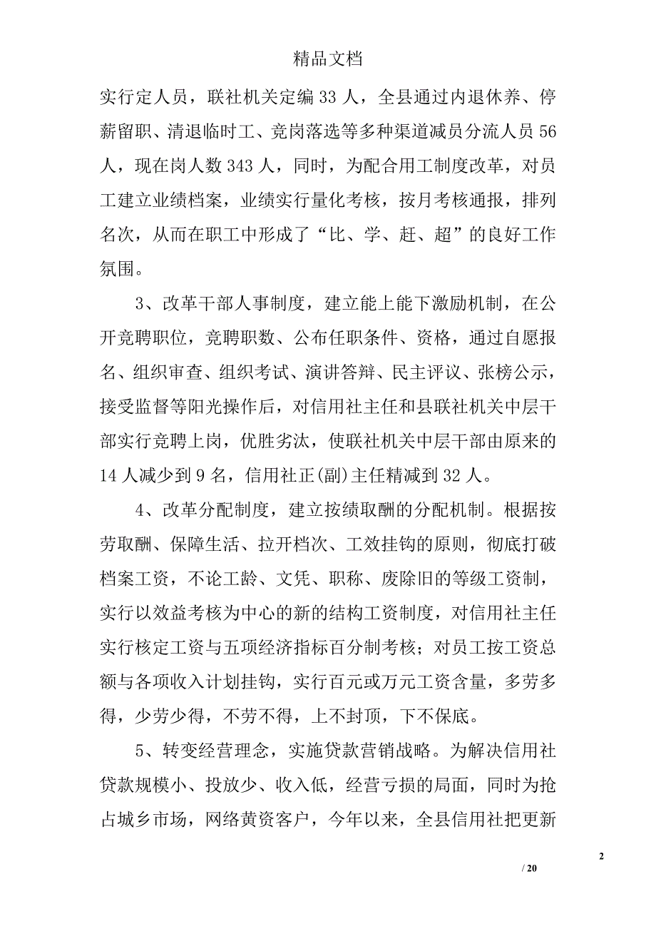 农村信用社工作总结_第2页