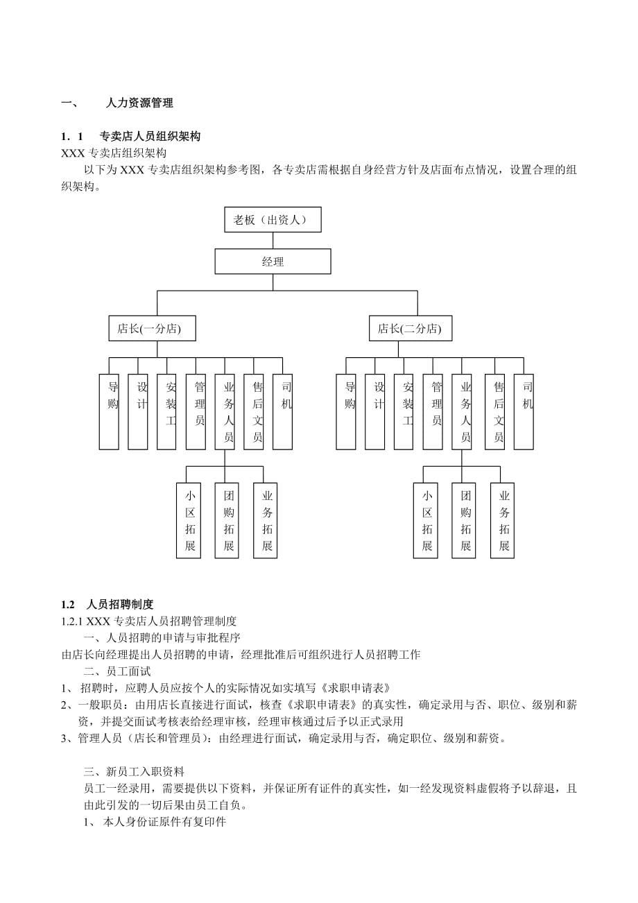 橱柜店面运营管理手册_第5页