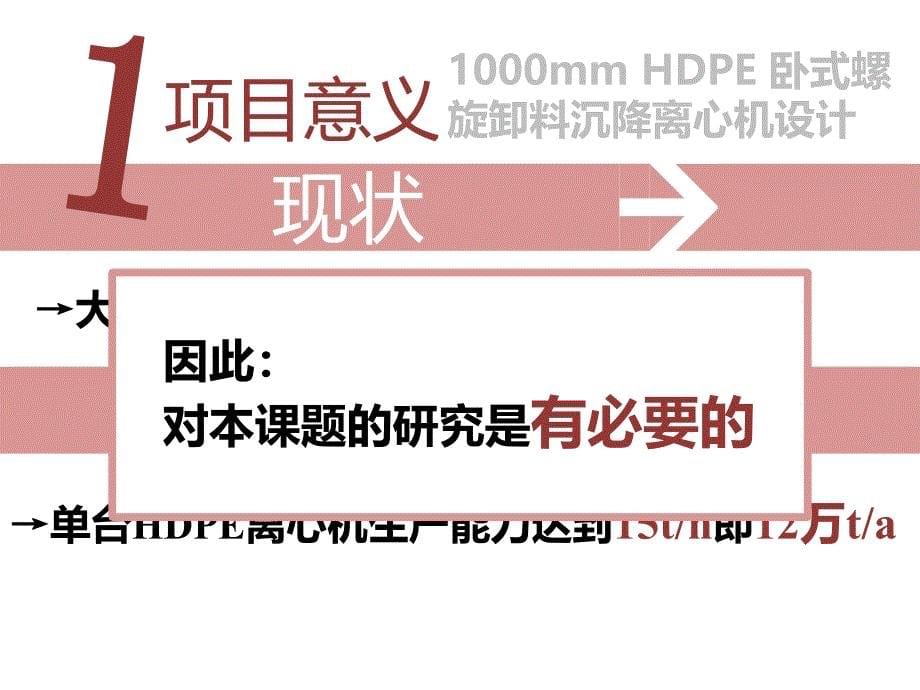 开题报告-HDPE_卧式螺旋卸料沉降离心机设计_第5页