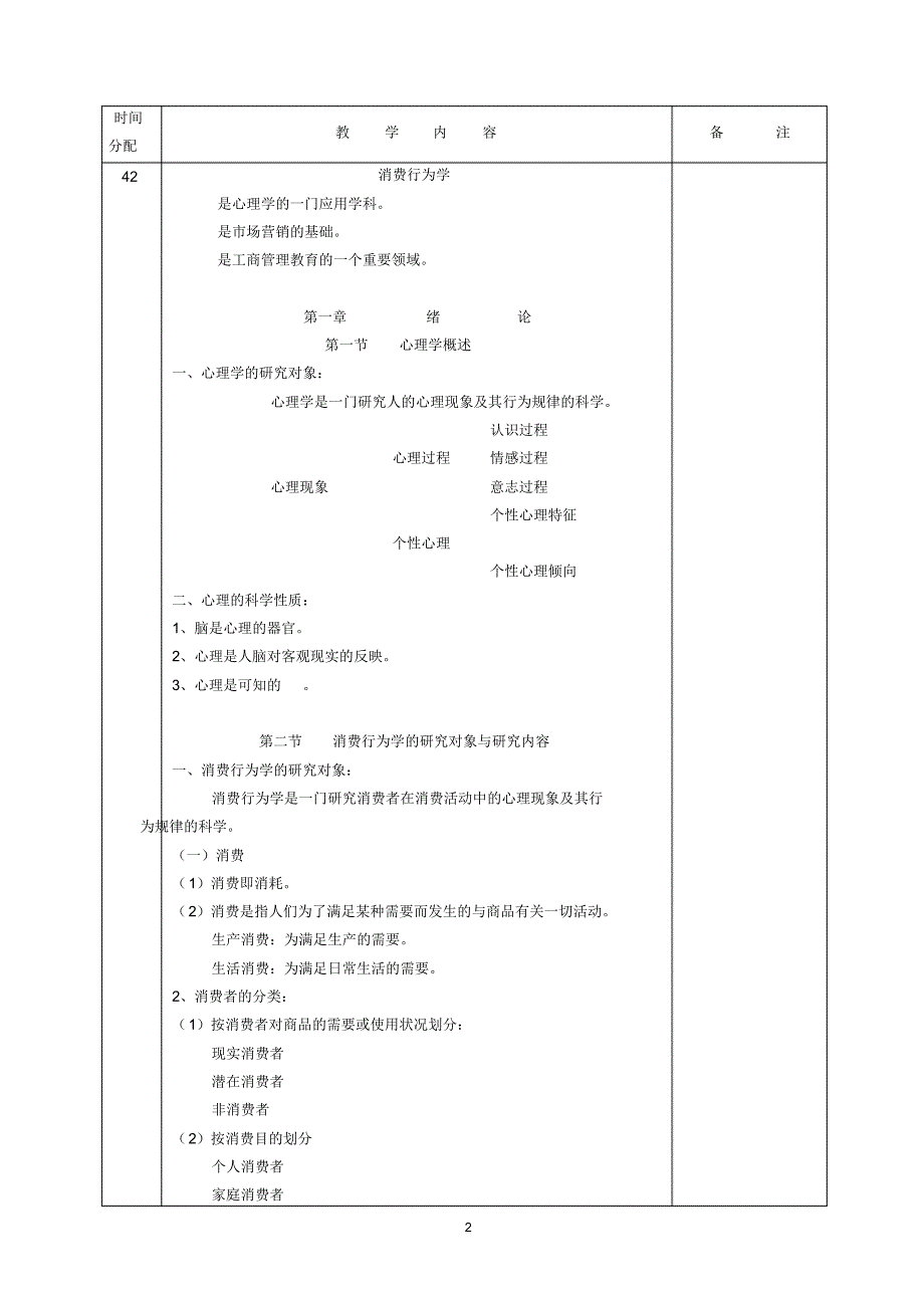 消费者行为学教案2011-2_第2页