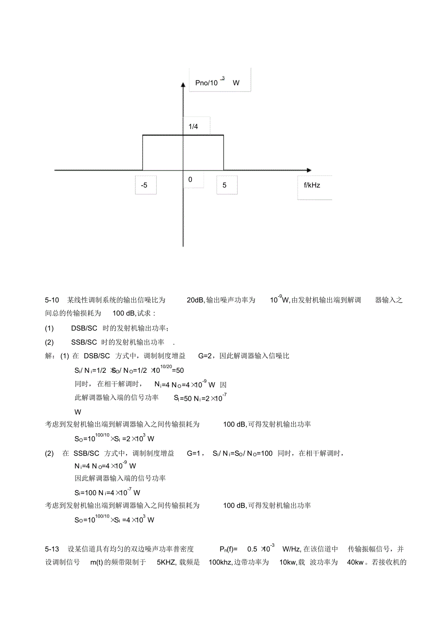 通信原理作业答案_第2页