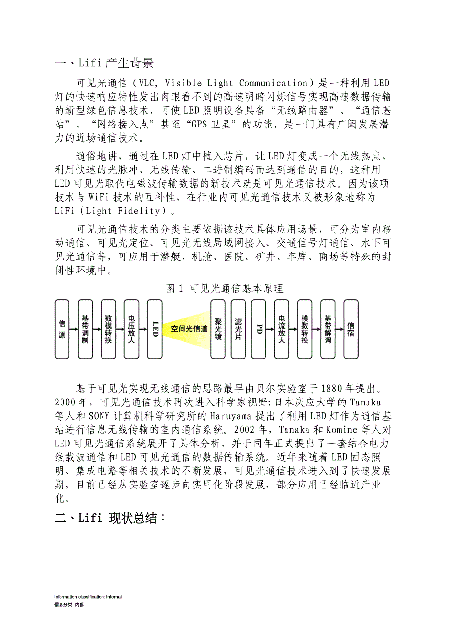 浦东新区发展可见光通信产业的投资项目报告书_draft_第2页