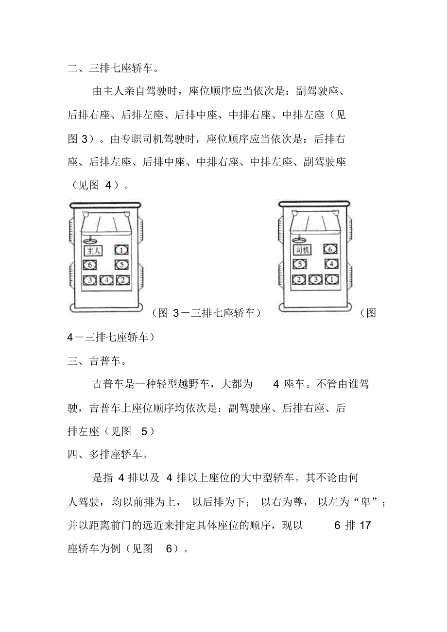 办公室人员必懂知识——会议、乘车、签字、用餐、入电梯、合影领导座次安排_第2页