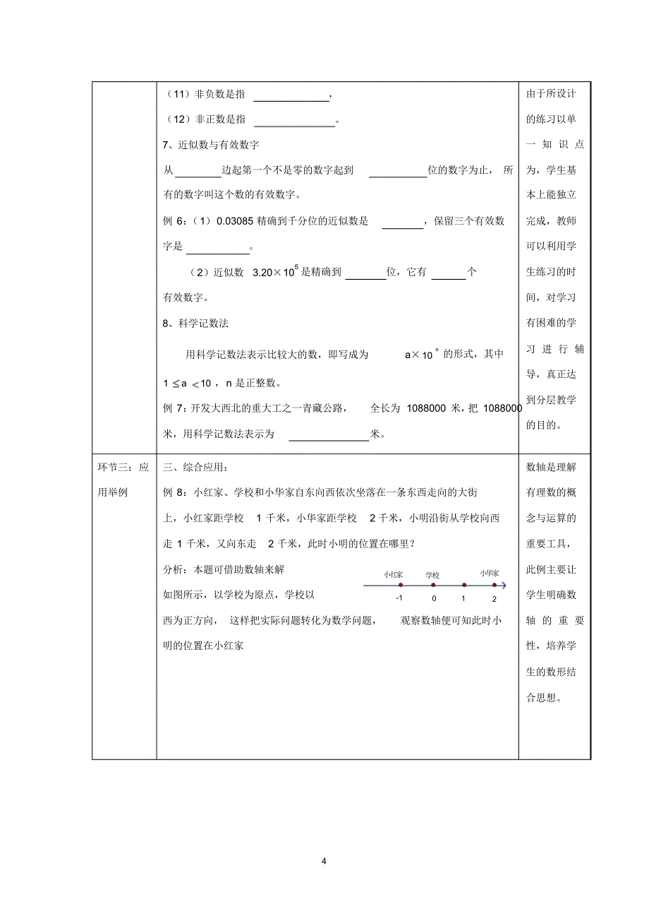 新建文件夹有理数复习一教案普通班_第4页