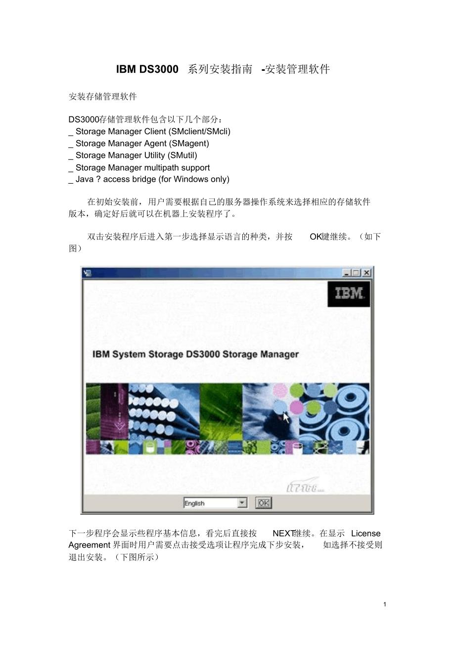 IBMDS3000系列安装指南-安装管理软件_第1页