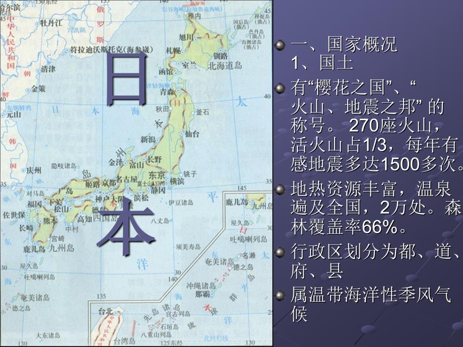 介绍日本的最详细PPT——带你认识日本_第1页