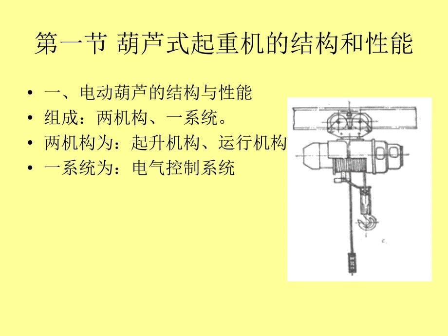 起重机械第九章 葫芦式起重机_第5页