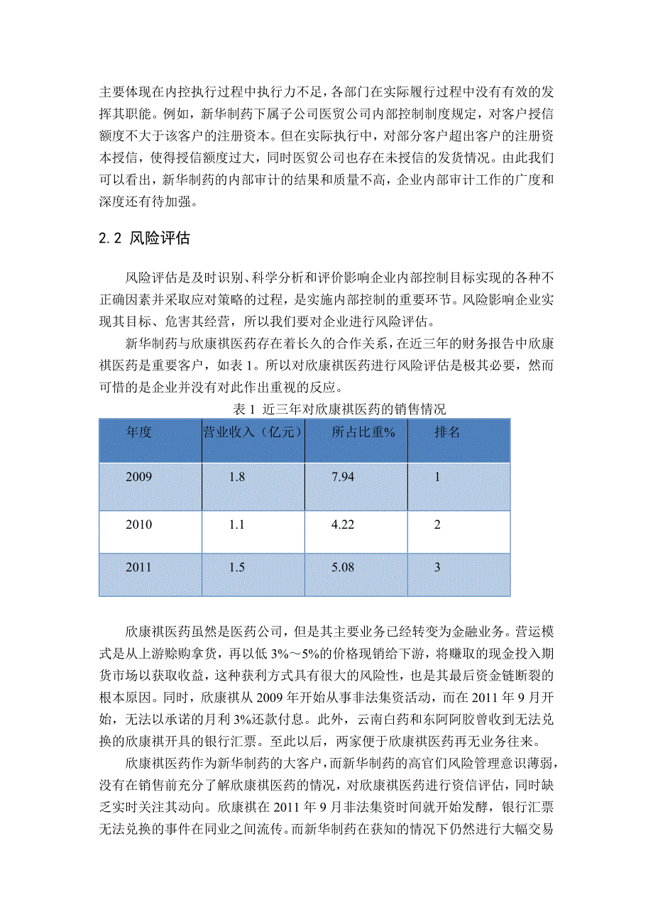 新华制药内控失败分析论文_第4页