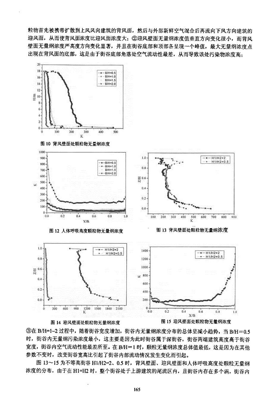 基于DPM模型的街谷内颗粒物扩散特性研究_第5页