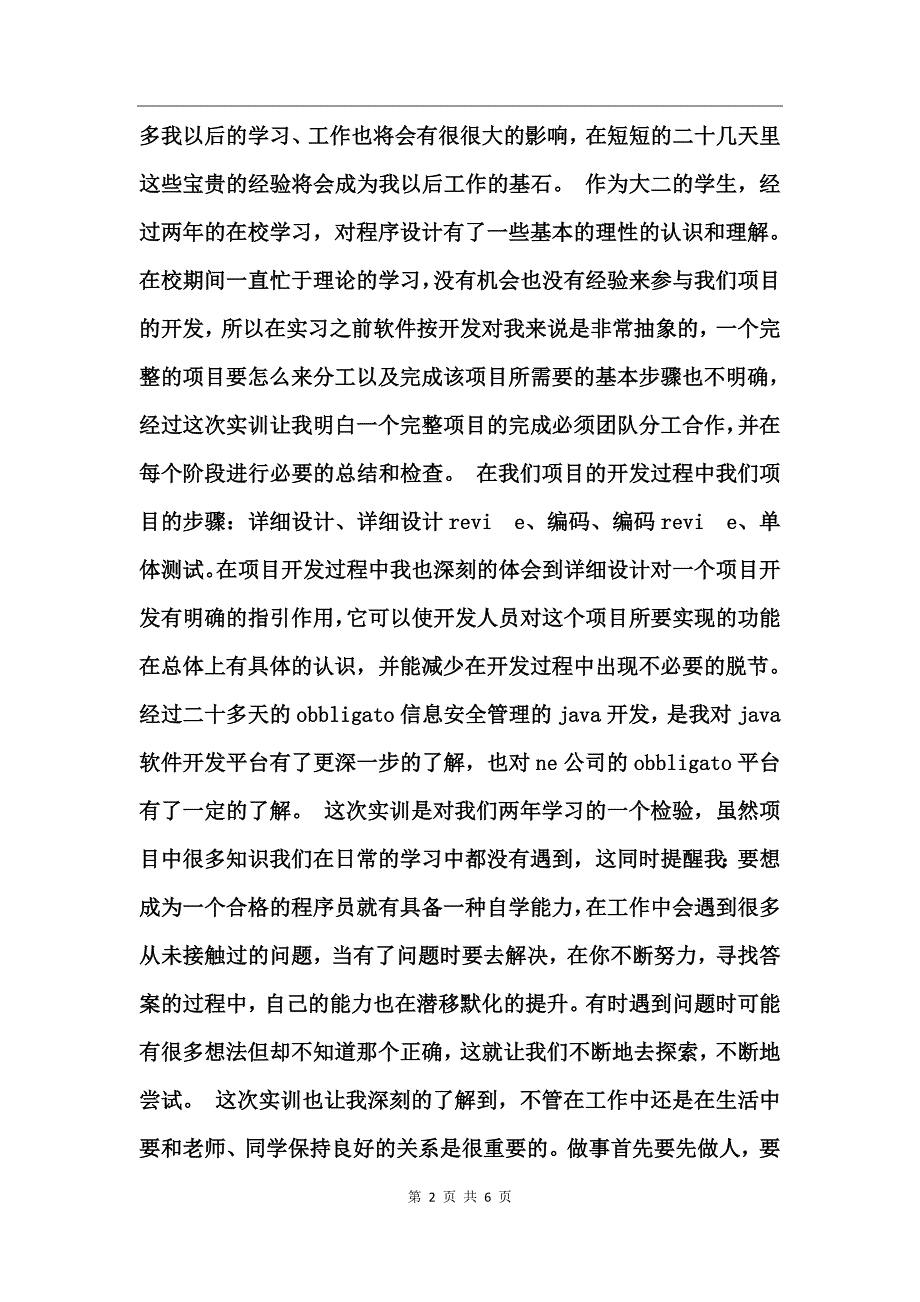 公司项目总结报告范文两篇_第2页