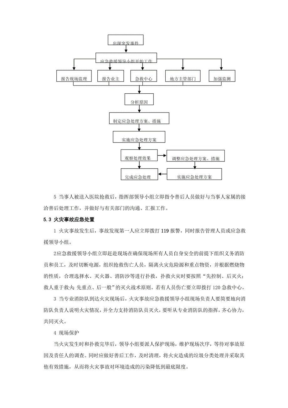 安全事故应急预案_第4页