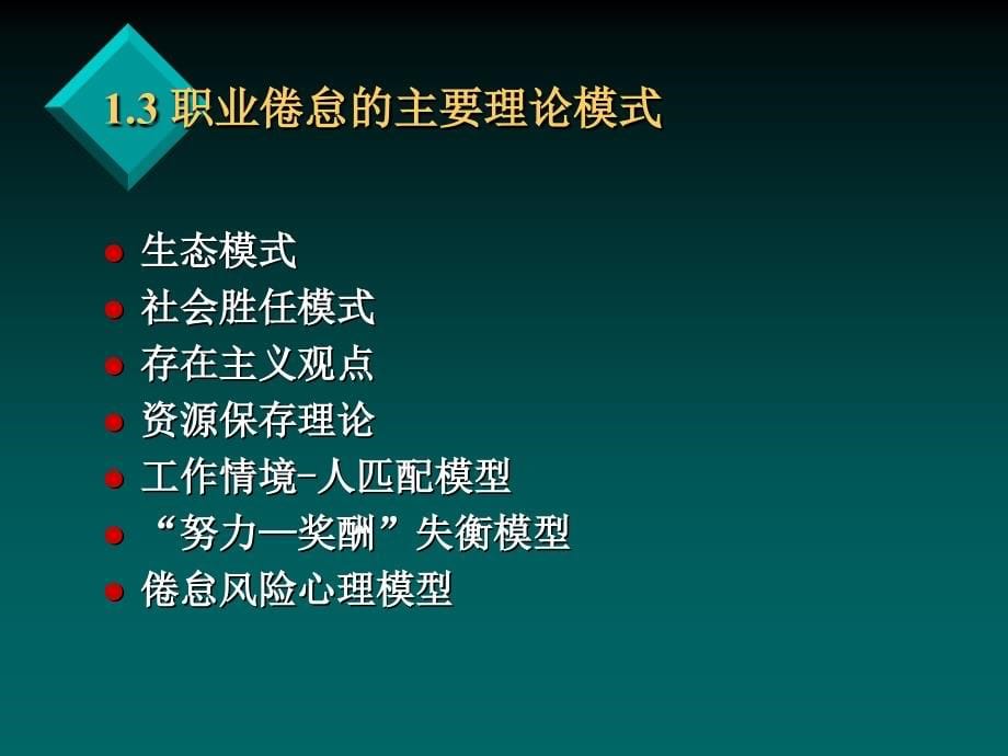 研究生毕业论文答辩课件 小学教师职业倦怠现状及其影响因素模型建构_第5页