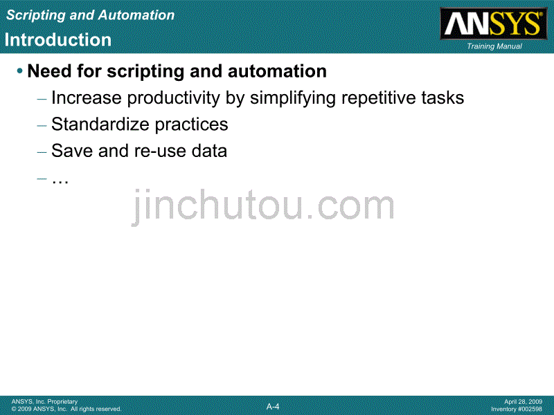 ANSYS 12.0 官方培训手册-Introduction to CFX-PART E_第4页