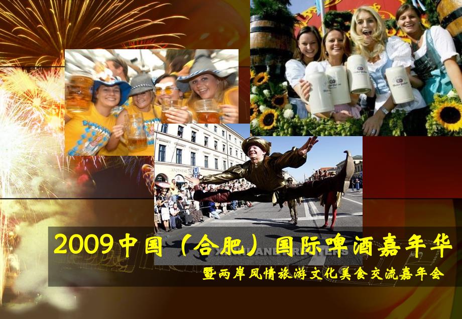 2009中国(合肥)国际啤酒嘉年华暨两岸风情旅游文化美食交流嘉年会策划方案_第1页