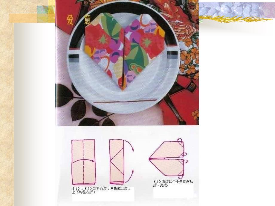 中餐厅餐巾折叠艺术_第2页