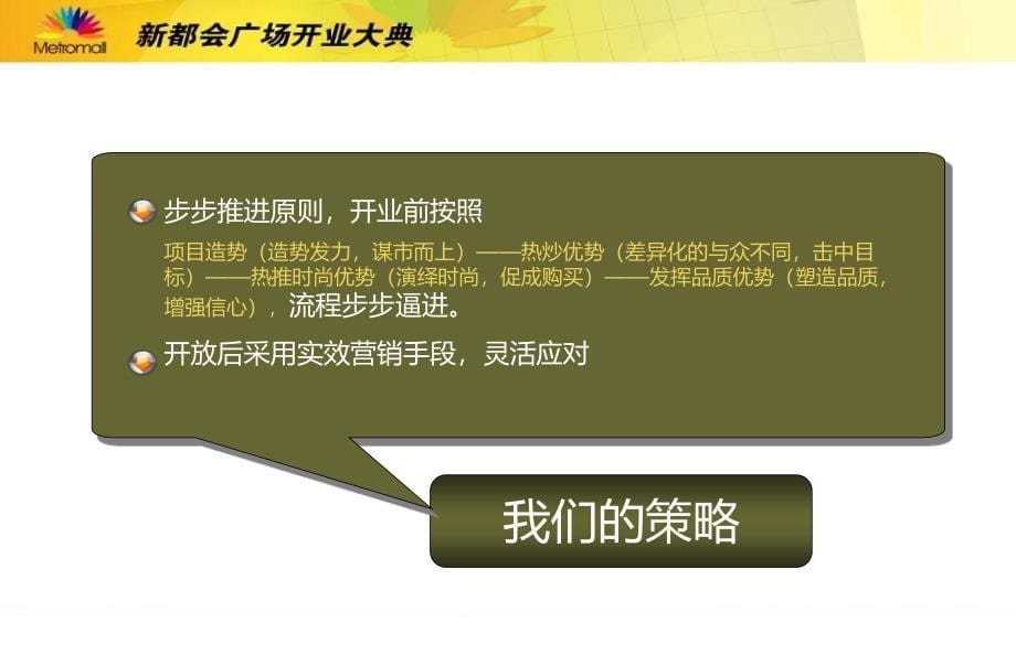 【品鉴非凡艺术，体验时尚风潮】新都会广场开业盛典活动策划方案_第5页