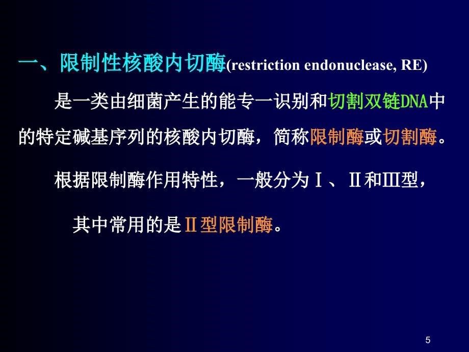 第十七章 基因重组与基因工程 genetic recombination and genetic_第5页