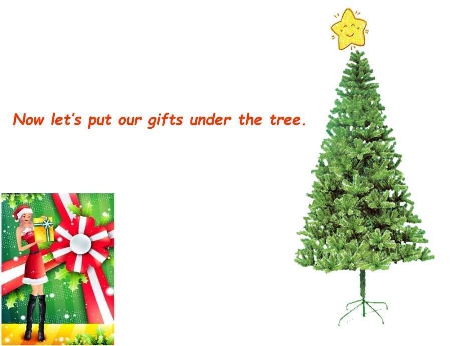 陕旅版小学英语六上《Lesson24 Christmas  tree!》PPT课件_第5页